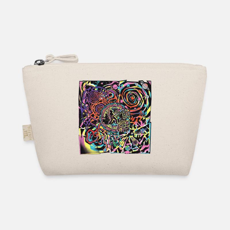 Psychedelic Rock Party Moon Organic Pouch