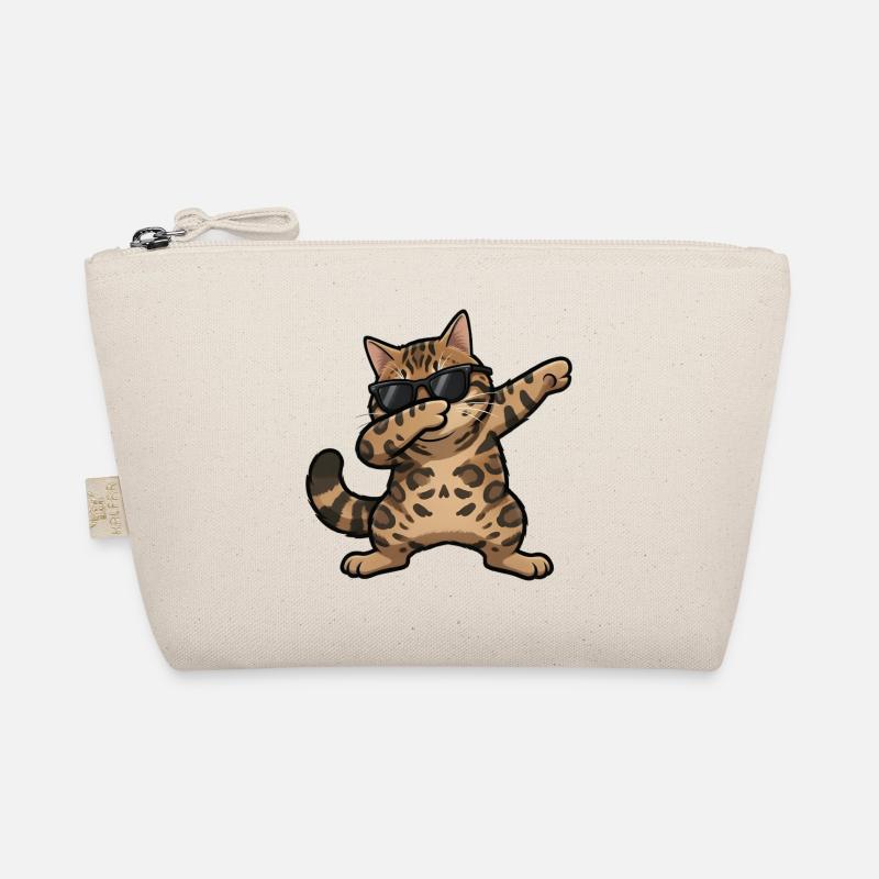 Chat du Bengale en train de s’essuyer Trousse biologique