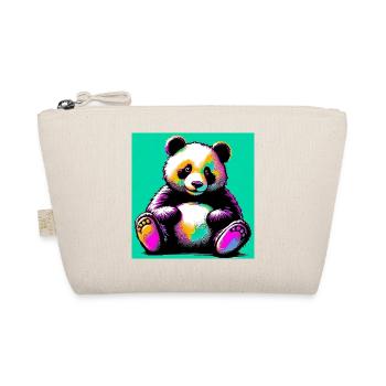 Panda - Bio-Täschchen - Natur - Vorne