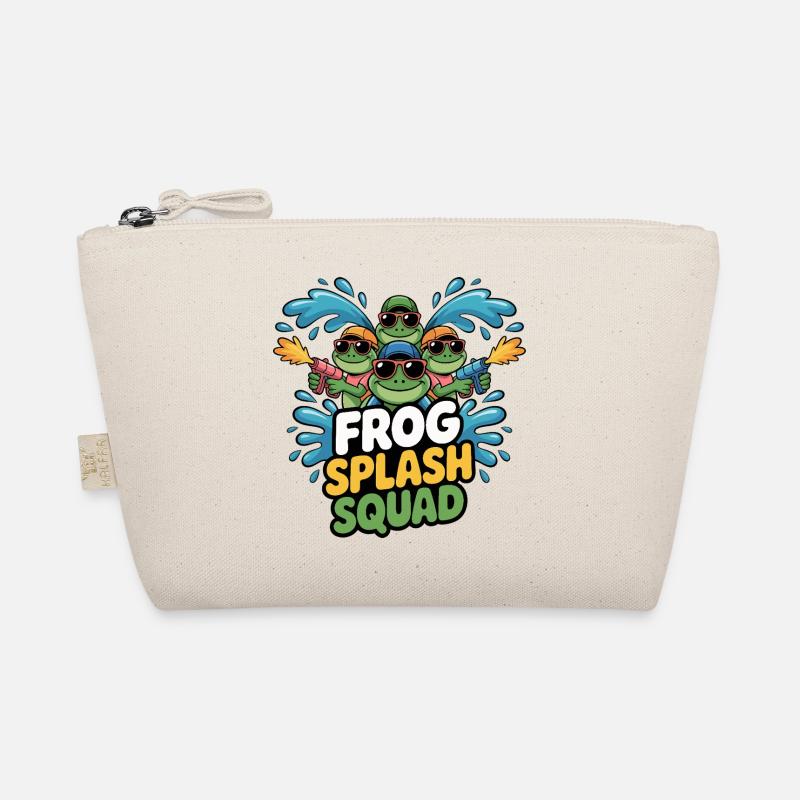 Frog Splash Squad Froschcrew Bio-Täschchen