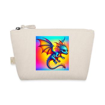 Drache - Bio-Täschchen - Natur - Vorne