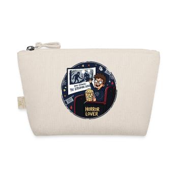 Horror Lover Cinema Night Design - Organic Pouch - nature - Front