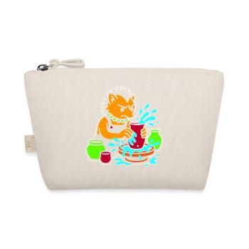 Pottery Pup Splash - Organic Pouch - nature - Front