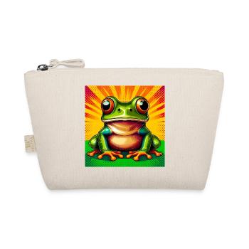 frog - Organic Pouch - nature - Front