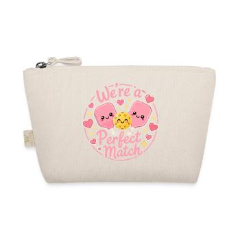 Pickleball Love : Le Duo Parfait Kawaii - Trousse biologique - nature - Devant