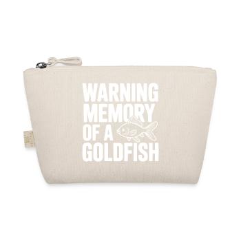 Warning Memory of a Goldfish - Organic Pouch - nature - Front