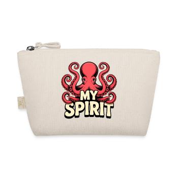 Octopus Spirit - Organic Pouch - nature - Front