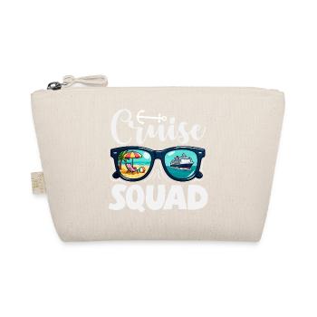 Cruise Squad Sunglasses Holiday Trip - Organic Pouch - nature - Front
