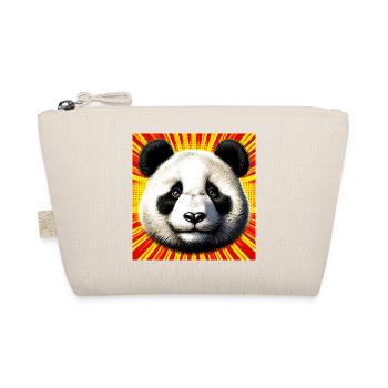 Panda - Bio-Täschchen - Natur - Vorne