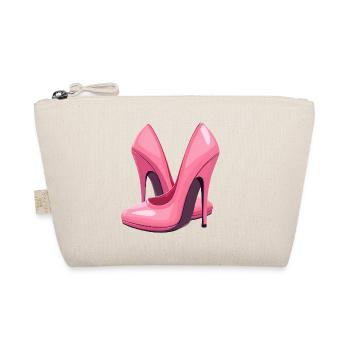 High Heels Shoes - Organic Pouch - nature - Front