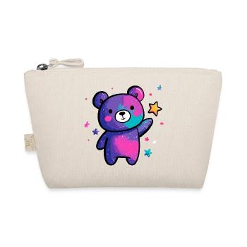 Cosmic Panda Star Magic - Organic Pouch - nature - Front