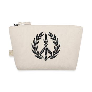 Laurel Wreath Peace - Bio-Täschchen - Natur - Vorne
