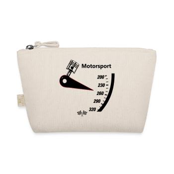 Motorsport Tacho - Bio-Täschchen - Natur - Vorne