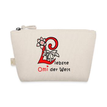 liebste Omi der Welt - Bio-Täschchen - Natur - Vorne