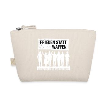 Frieden Statt Waffen - Bio-Täschchen - Natur - Vorne