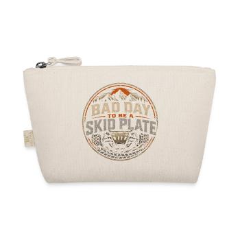 Off-Road Badge: Bad Day for the Hoof - Organic Pouch - nature - Front