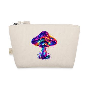 Psychedelic Rainbow Mushroom - Organic Pouch - nature - Front