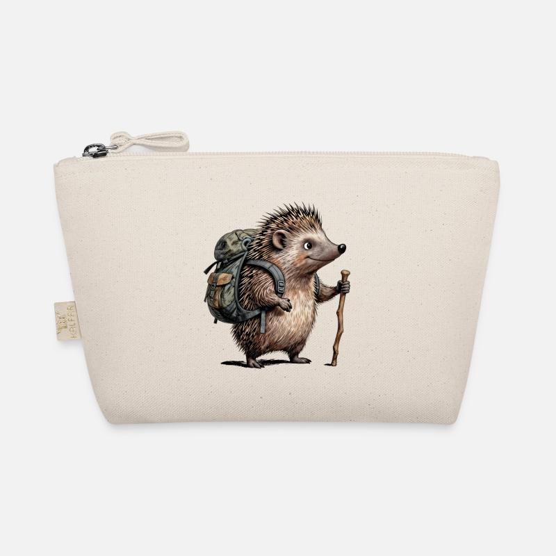 Wanderigel mit Rucksack Bio-Täschchen