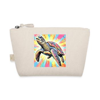 turtle - Organic Pouch - nature - Front