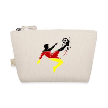 Retournée en pied aérien Allemagne Football - Trousse biologique - nature - Devant