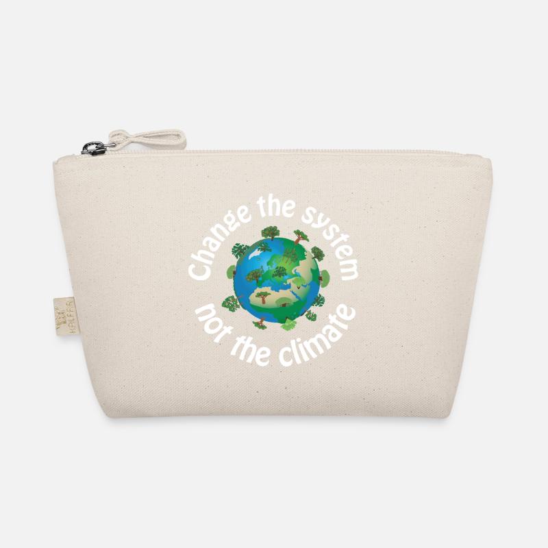Change the system, not the climate Bio-Täschchen