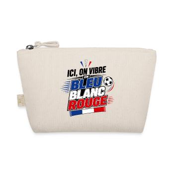 Ici, on Vibre en Bleu Blanc Rouge - Foot - Trousse biologique - nature - Devant