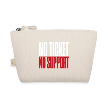 No Ticket No Service IT Support Ticketing - Bio-Täschchen - Natur - Vorne