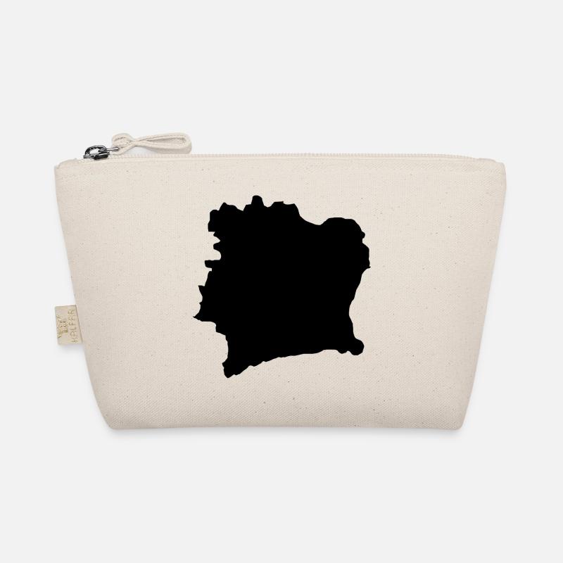 Ivory coast map Organic Pouch