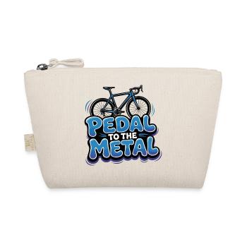 Rennrad Retro Bunt - Rennraf Fahrer Geschenkidee - Bio-Täschchen - Natur - Vorne