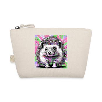 hedgehog - Organic Pouch - nature - Front