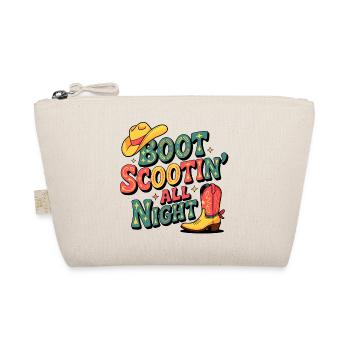 Boat Scootin' All Night - Organic Pouch - nature - Front