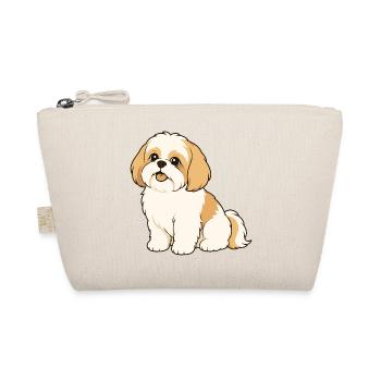 Illustration mignonne de Shih Tzu - Trousse biologique - nature - Devant