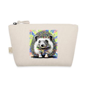 Igel - Bio-Täschchen - Natur - Vorne