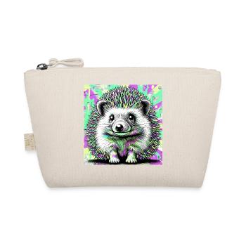 Igel - Bio-Täschchen - Natur - Vorne