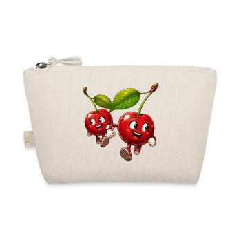 Running cherries - Organic Pouch - nature - Front