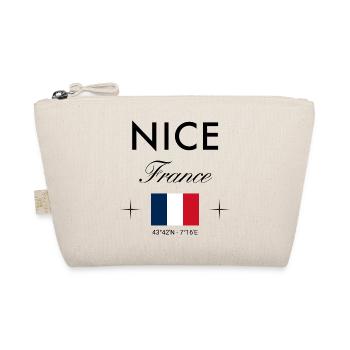 Nice, France, Coordonnées Souvenir de voyage - Trousse biologique - nature - Devant