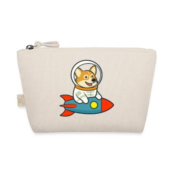 L’espace des corgis sur la fusée - Trousse biologique - nature - Devant