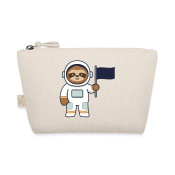 Space Sloth Adventure - Organic Pouch - nature - Front