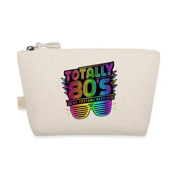 This Is My 80's Costume 80er Jahre - Bio-Täschchen - Natur - Vorne