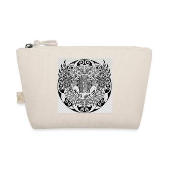 Unaufhaltsamer Wille Mandala mit Flügeln - Bio-Täschchen - Natur - Vorne