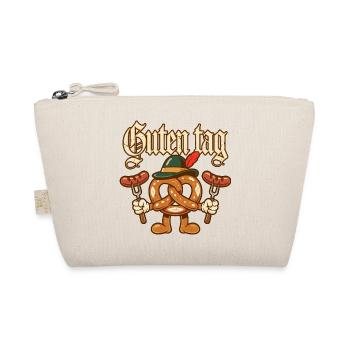 Guten Tag Pretzel-Maskottchen - Bio-Täschchen - Natur - Vorne