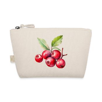 Cranberry Kostüm Karneval Fasching Rot Cranberries - Bio-Täschchen - Natur - Vorne