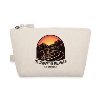 The Serpent of Mallorca Cycling Art - Organic Pouch - nature - Front