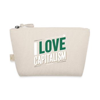 I Love Capitalism Unternehmer Aktien Kapitalismus - Bio-Täschchen - Natur - Vorne
