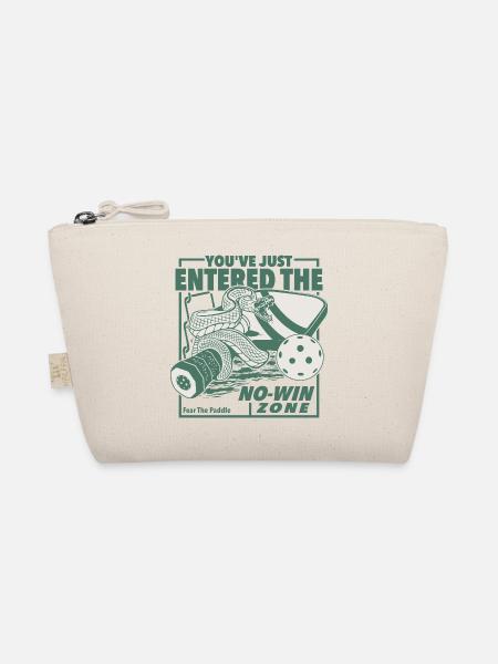 Pickleball - you've just entered the no-win zone. - Bio-Täschchen - Natur