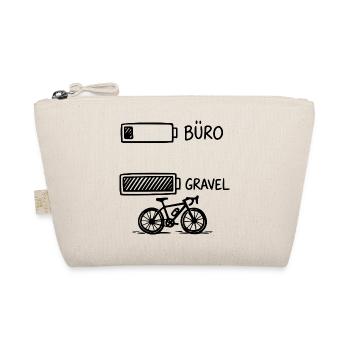Büro Akku Gravelbike - Bio-Täschchen - Natur - Vorne