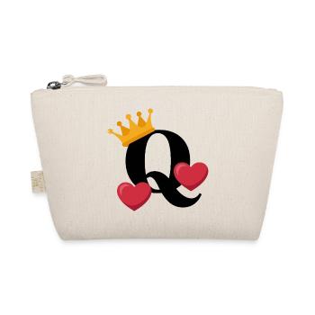 Queen of Hearts - Organic Pouch - nature - Front
