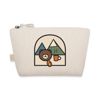Camping pour ours près des montagnes et café - Trousse biologique - nature - Devant