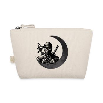 Shinobi Ninja – Geek-Geschenk - Bio-Täschchen - Natur - Vorne