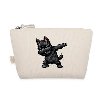 Dab du Scottish Terrier dans un style comique - Trousse biologique - nature - Devant